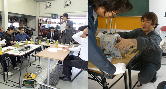 技術力向上のための研修